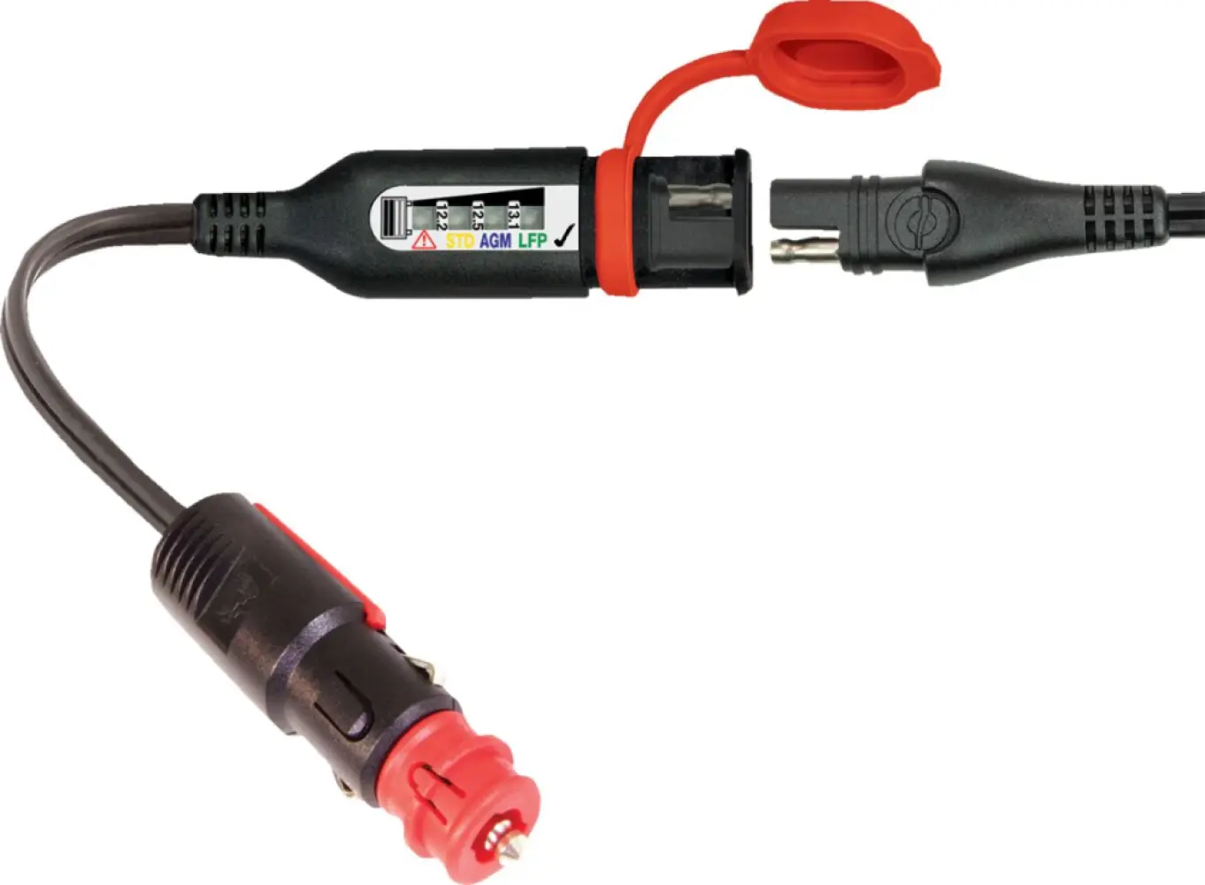 TECMATE - VOLT TESTER 4LED AUTO/DIN - 38070663