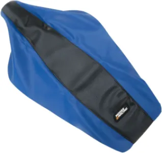 MOOSE OFFROAD HARD-PARTS - SEAT COVER YAMAHA BLU/BLK - 08211210