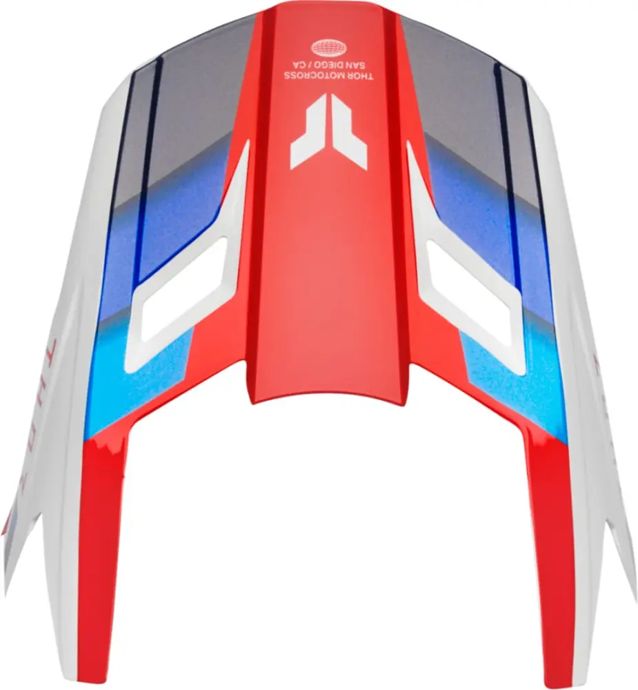 THOR - VISOR KIT FLEET DEFY R/W/B L-4 - 01321990