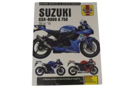 HAYNES - SUZUKI GSX R600 & 750 (06 - 42010305