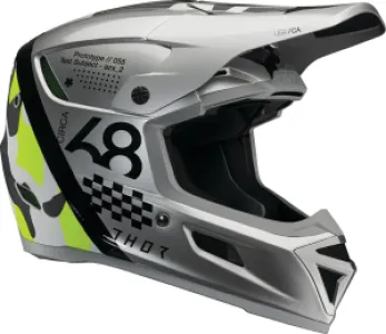 THOR - HELMET REFLEX SPORT RIOT GY/AC - 01108773