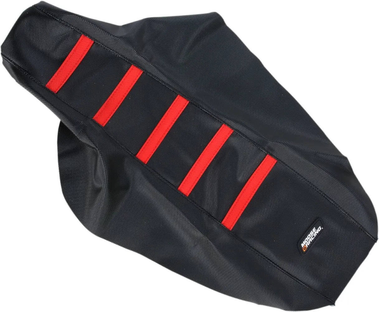 MOOSE OFFROAD HARD-PARTS - SEAT COVER RIBBED HON RED - 08211785