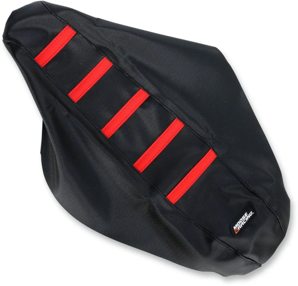 MOOSE OFFROAD HARD-PARTS - SEAT COVER RIBBED HON RED - 08211786