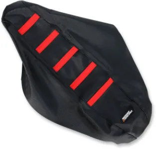 MOOSE OFFROAD HARD-PARTS - SEAT COVER RIBBED HON RED - 08211786