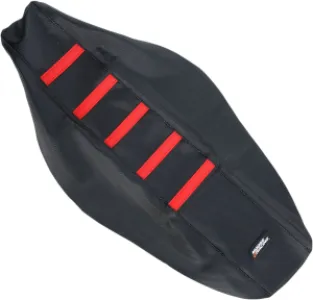 MOOSE OFFROAD HARD-PARTS - SEAT COVER RIBBED HON RED - 08211789