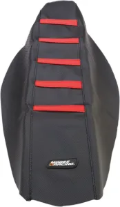 MOOSE OFFROAD HARD-PARTS - SEAT COVER RIBBED HON RED - 08211790