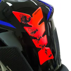 ONEDESIGN - TANKPAD MATT FLUO RED - 43010812