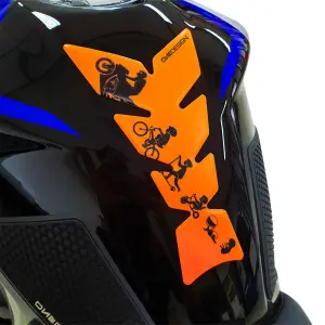 ONEDESIGN - TANKPAD MATT FLUO ORANGE - 43010813