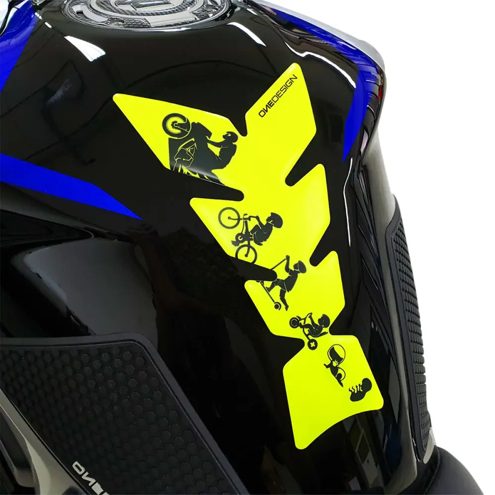 ONEDESIGN - TANKPAD MATT FLUO YELLOW - 43010814