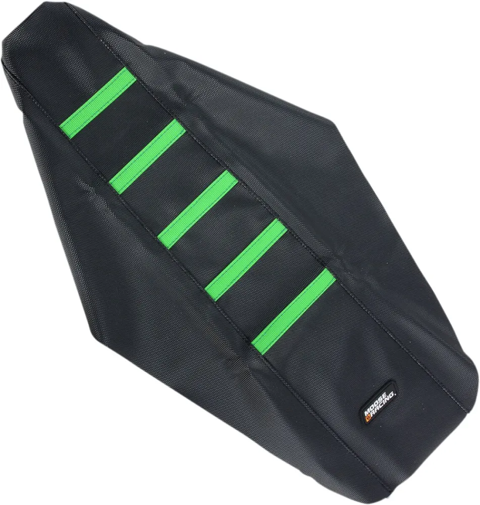 MOOSE OFFROAD HARD-PARTS - SEAT COVER RIBBED KAW GRN - 08211797
