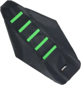 MOOSE OFFROAD HARD-PARTS - SEAT COVER RIBBED KAW GRN - 08211797