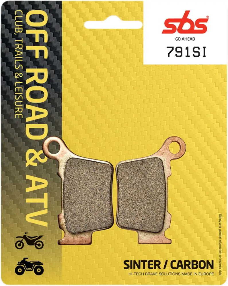 SBS - BRAKE PAD SINT/CAR OFF - 17211601