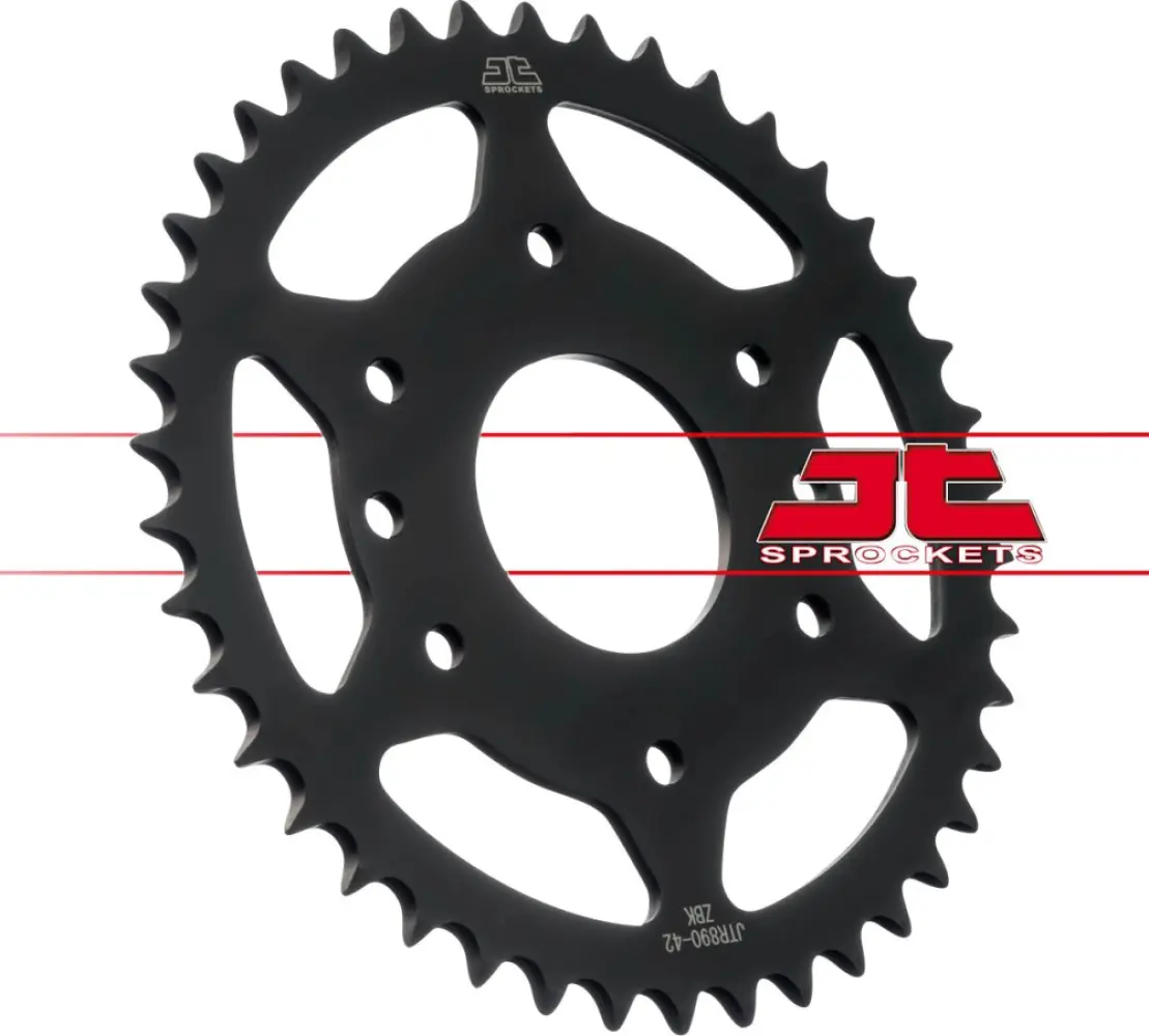 JT SPROCKETS - SPROCKET REAR 42T 520 BLK - 12101708