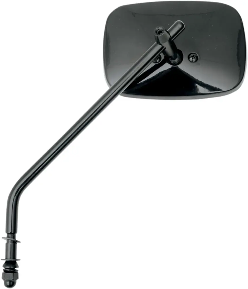 DRAG SPECIALTIES - MIRROR PLN LONG STEM BLK - 06400657
