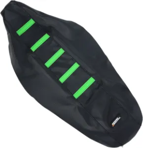 MOOSE OFFROAD HARD-PARTS - SEAT COVER RIBBED KAW GRN - 08211802