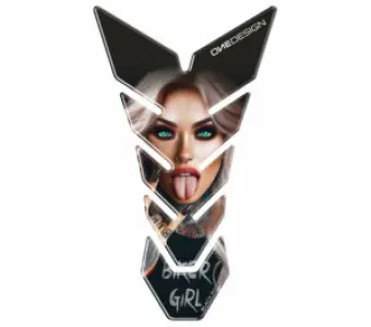 ONEDESIGN - TANKPAD BLACK EDITION BIKER GI - 43011102