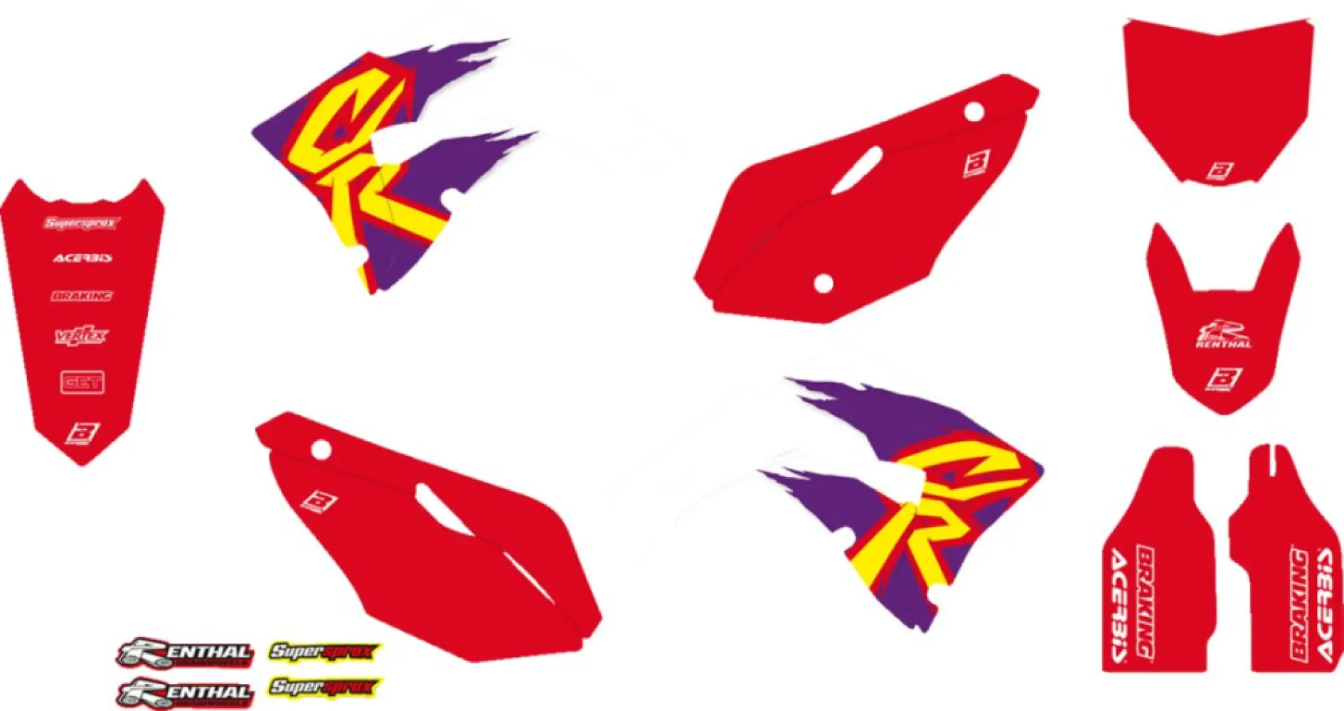 BLACKBIRD RACING - GRAPHIC KT RETRO CR - 43026690