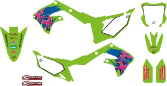 BLACKBIRD RACING - GRAPHIC KT RETRO KXF - 43026702