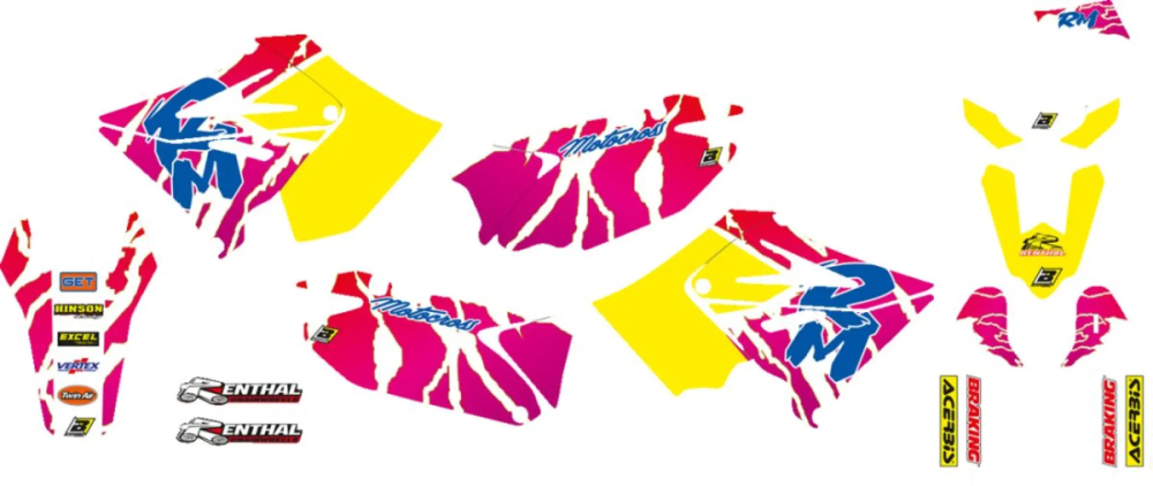 BLACKBIRD RACING - GRAPHIC KT RETRO RM - 43026699