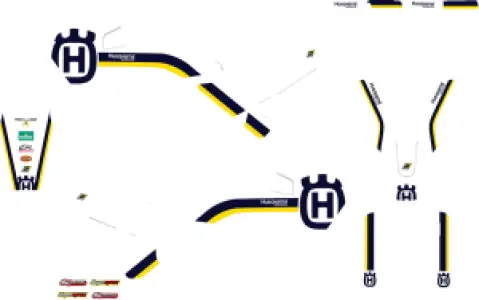 BLACKBIRD RACING - GRAPHIC KT RETRO HUSKY - 43026708