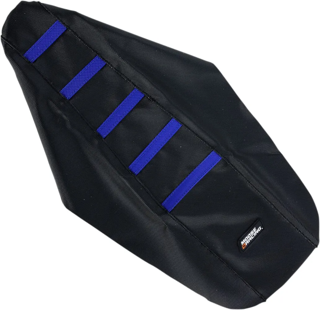 MOOSE OFFROAD HARD-PARTS - SEAT COVER RIBBED YAM BLU - 08211810