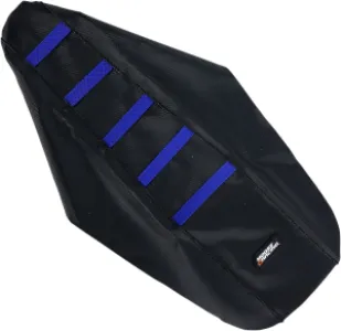 MOOSE OFFROAD HARD-PARTS - SEAT COVER RIBBED YAM BLU - 08211810
