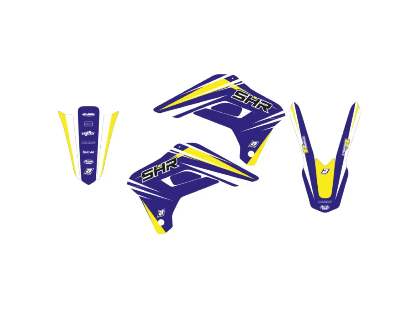 BLACKBIRD RACING - GRAPHIC KIT DREAM 4 SHERCO SE- - 43027414