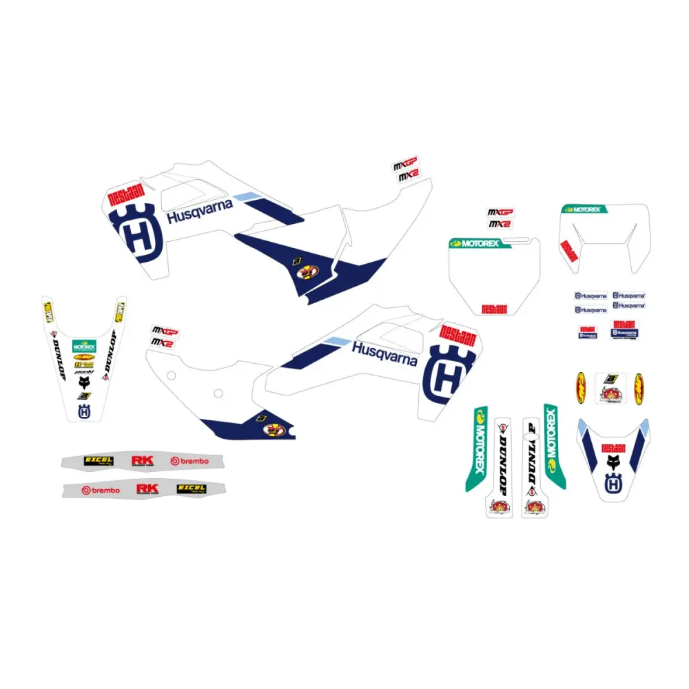 BLACKBIRD RACING - GRAPHIC KIT HUSKY FACTORY '25  - 43027489