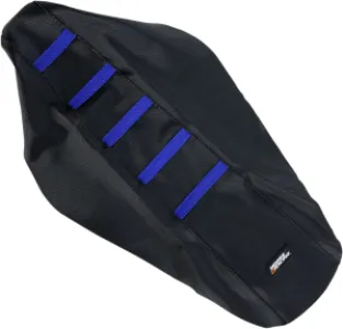 MOOSE OFFROAD HARD-PARTS - SEAT COVER RIBBED YAM BLU - 08211809