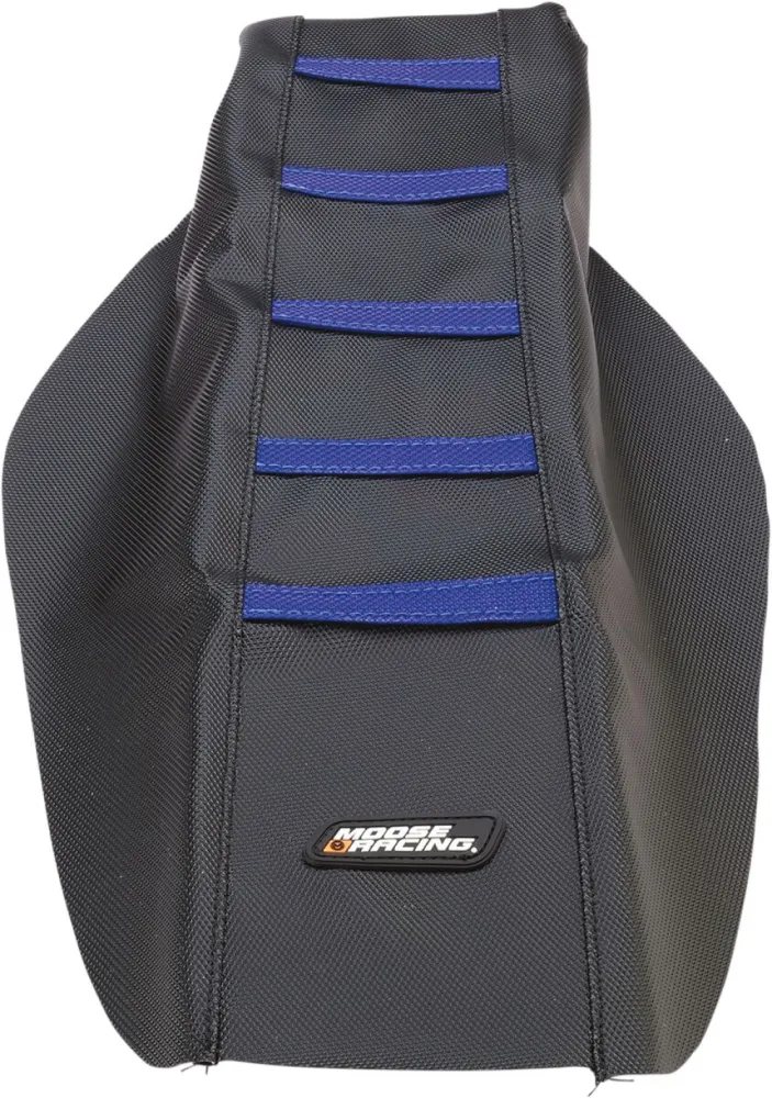 MOOSE OFFROAD HARD-PARTS - SEAT COVER RIBBED YAM BLU - 08211814
