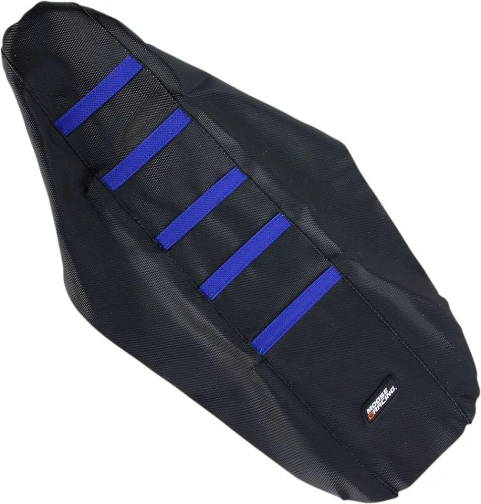 MOOSE OFFROAD HARD-PARTS - SEAT COVER RIBBED YAM BLU - 08211811