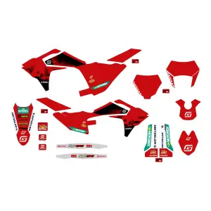 BLACKBIRD RACING - GRAPHIC KIT GASGAS FACTORY '25 - 43027491