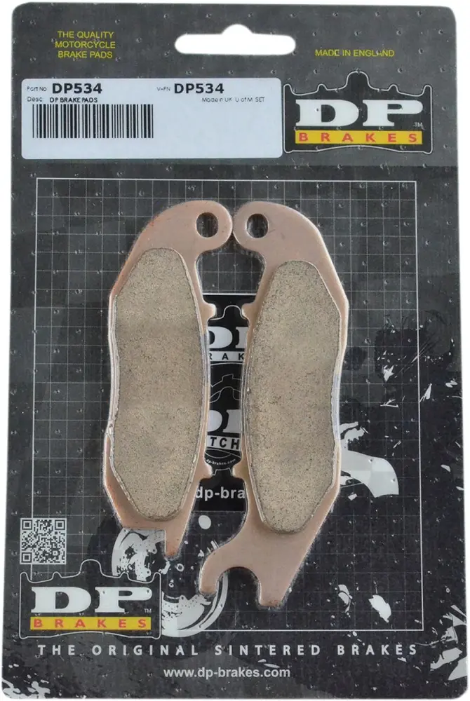 DP BRAKES - BRAKE PAD SINTRD DP534 - 17212392