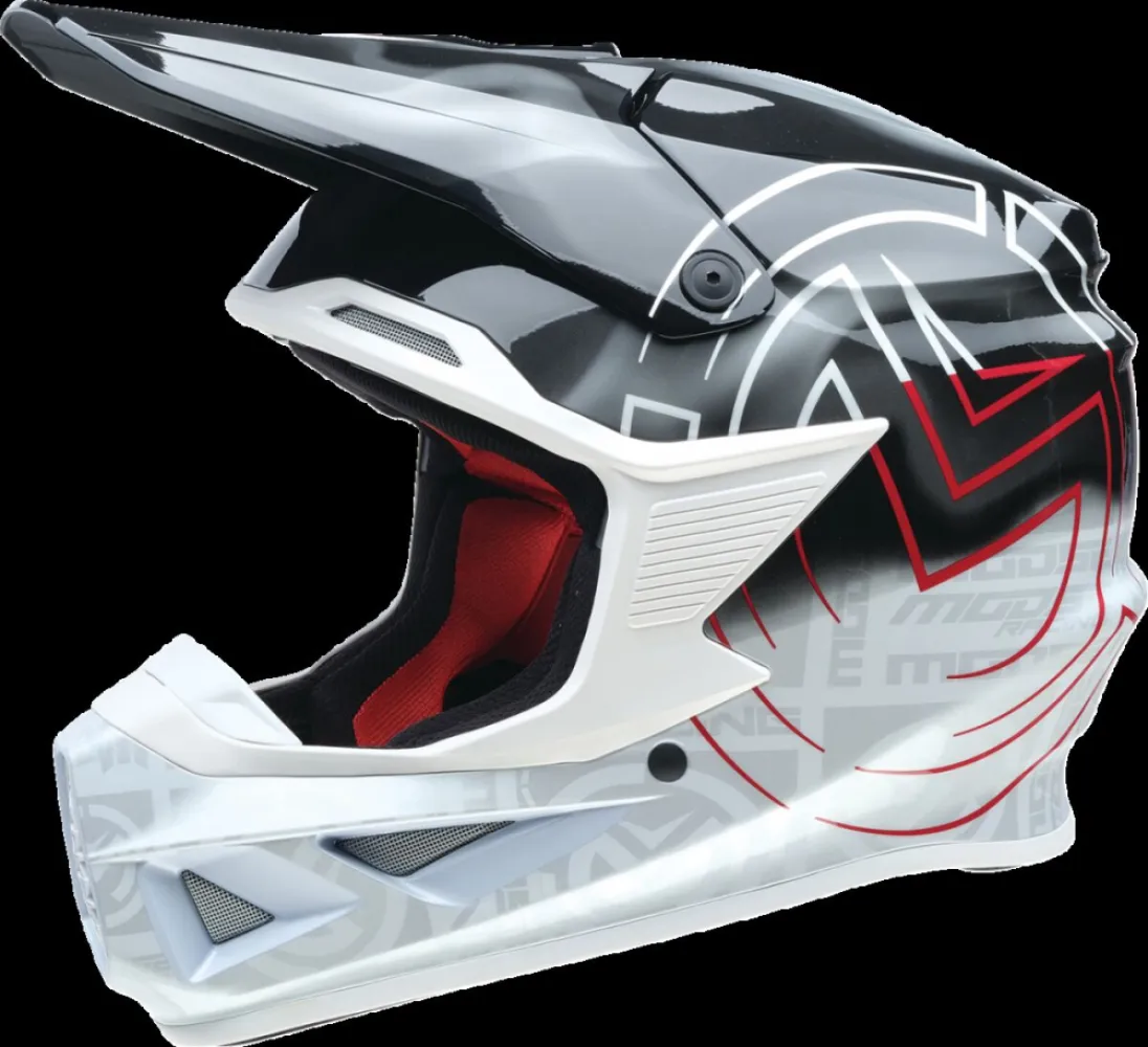 MOOSE OFFROAD SOFT-GOODS - HLM FIMIPS DCET BK/RD SM - 01107990