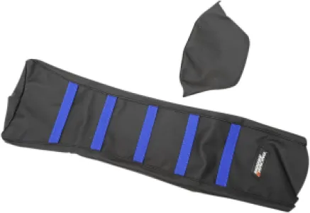 MOOSE OFFROAD HARD-PARTS - SEAT COVER RIBBED YAM BLU - 08212871