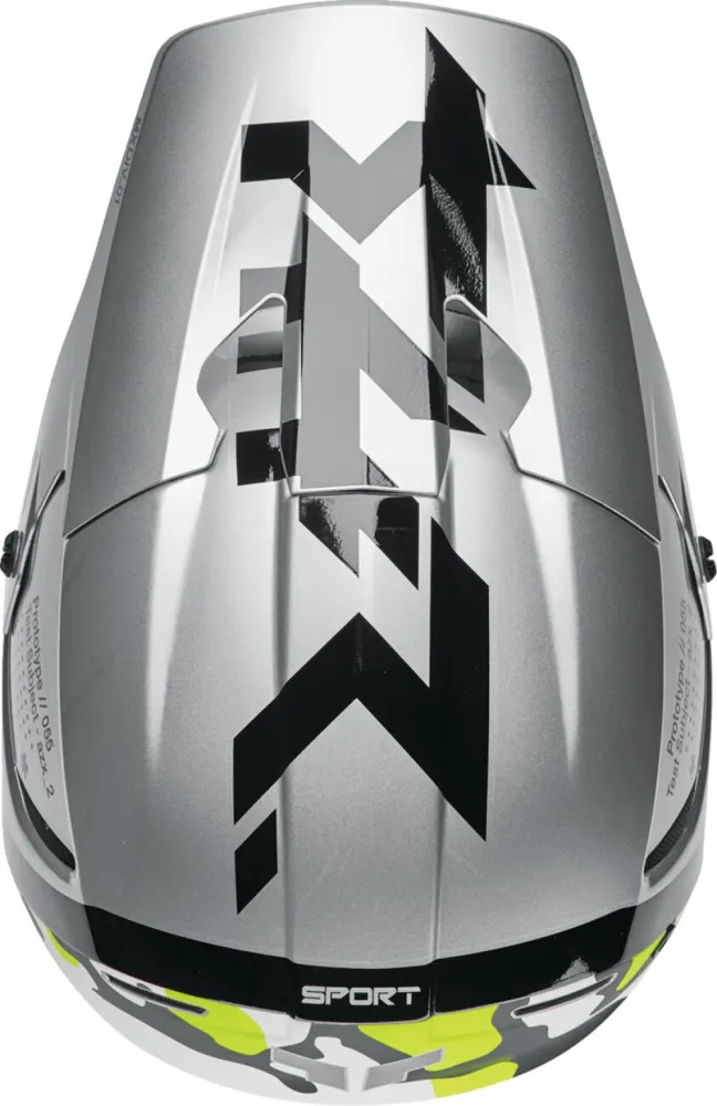 THOR - HELMET REFLEX SPORT RIOT GY/AC - 01108773