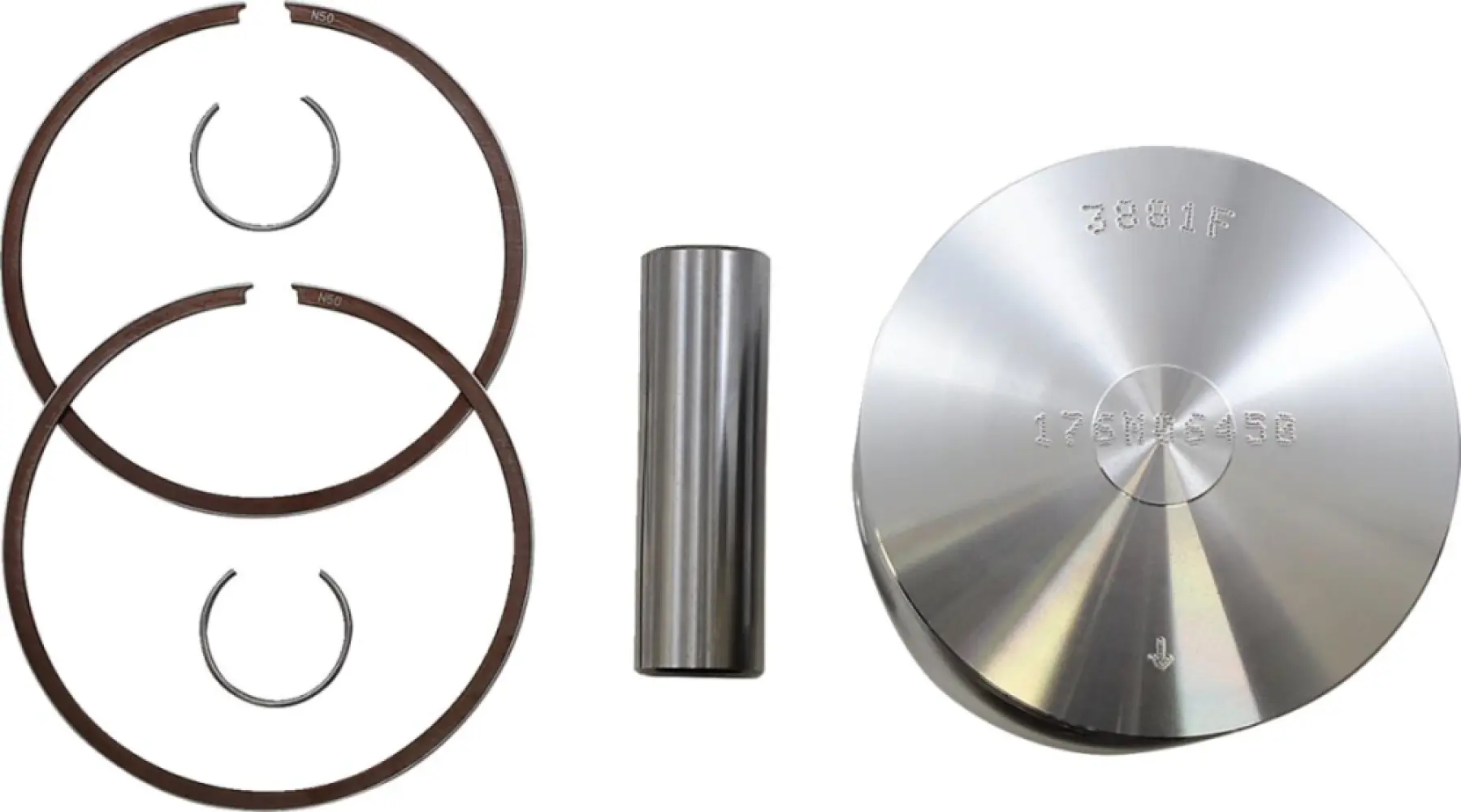 WISECO - WISECO PISTON SUZ .50MM - 176M06450