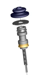 MAGURA - 195|HC1 - PISTON KIT CLUTCH Ø1 - 06120347