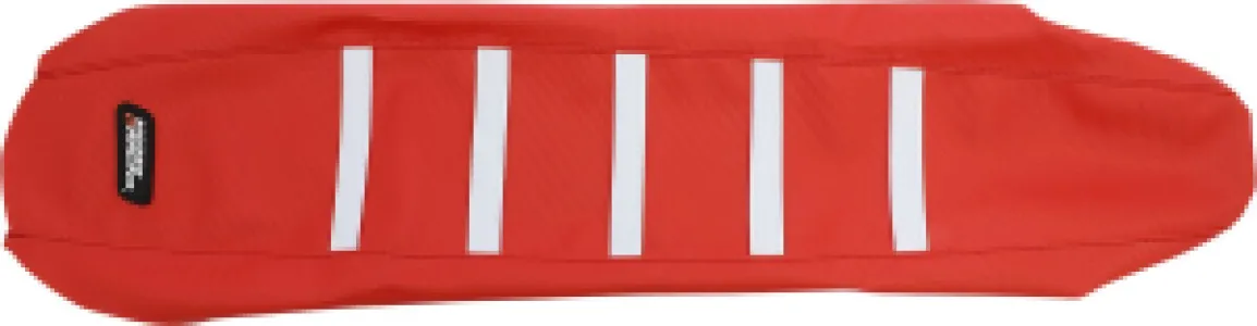 MOOSE OFFROAD HARD-PARTS - SEAT COVER RIBBED GAS RED - 08213430