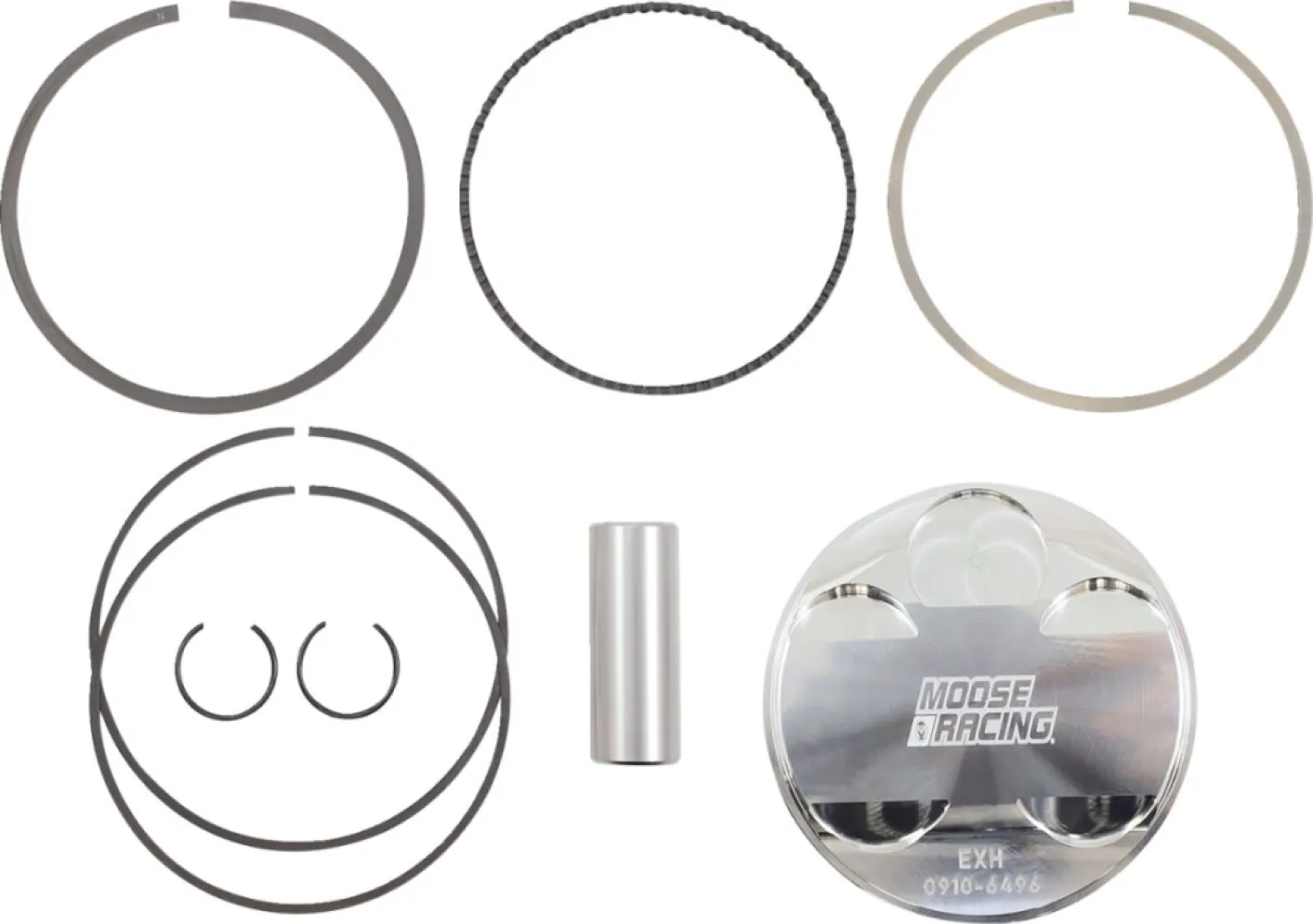 MOOSE OFFROAD HARD-PARTS - PISTON KIT RAPT/RHIN660 - 09106496