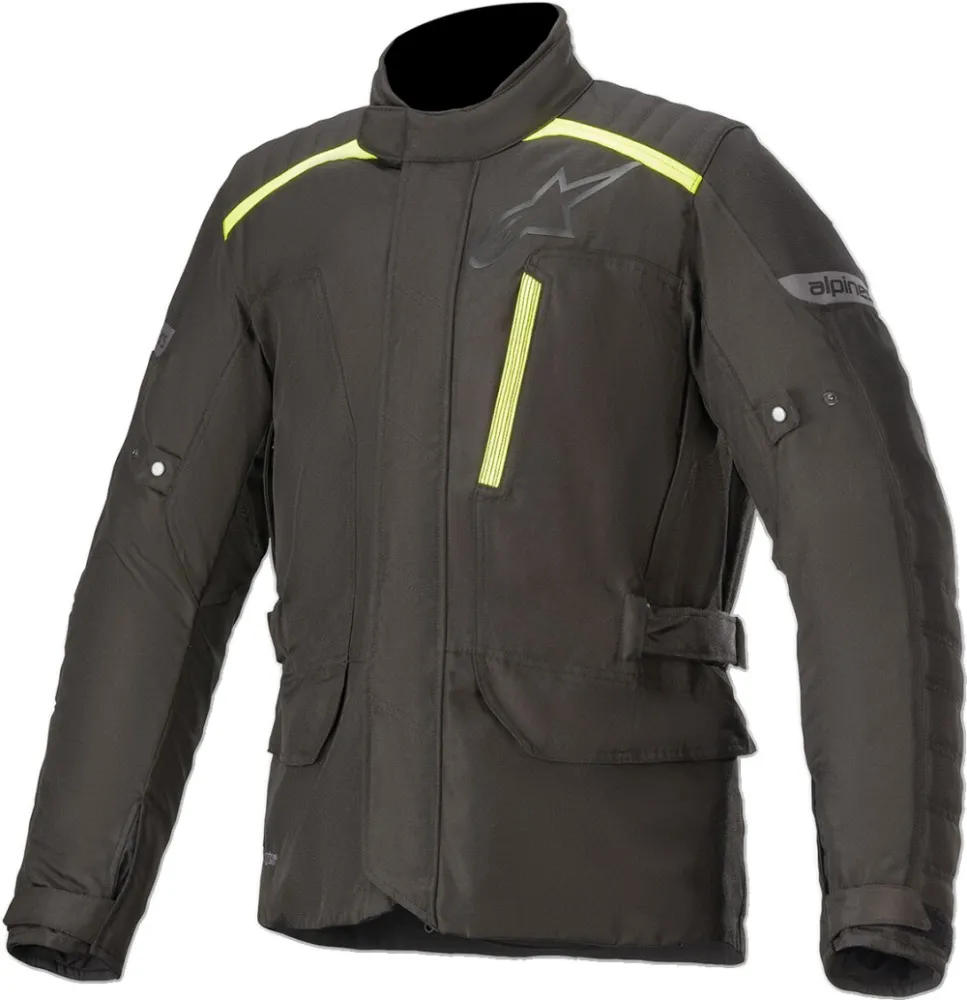 ALPINESTARS (ROAD) - JACKET GRAVITY DS B/YL XL - 28205219