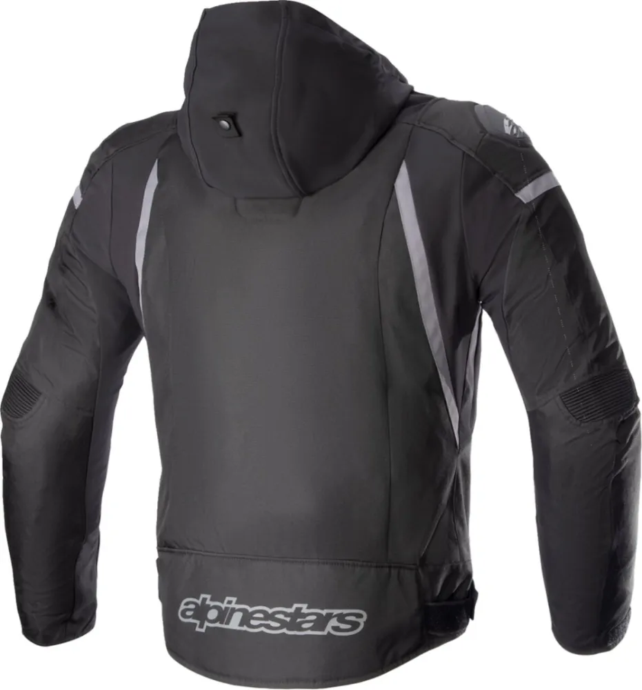 ALPINESTARS (ROAD) - JACKET ZACA WP BLK/GY 4XL - 28206014