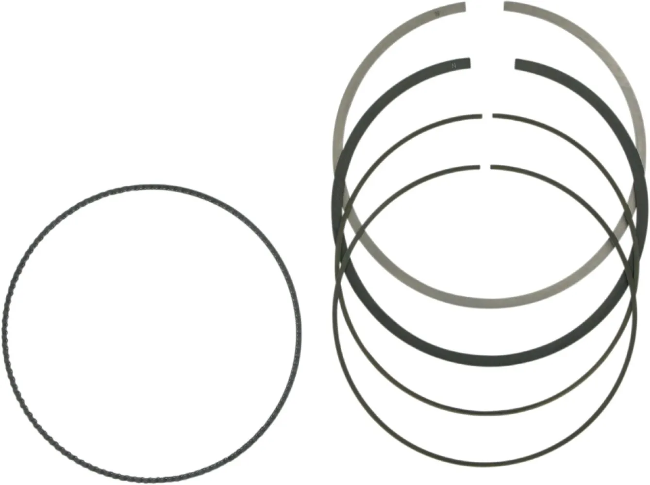 MOOSE OFFROAD HARD-PARTS - RING SET MOOSE - 09120244