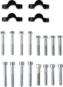 MOOSE OFFROAD HARD-PARTS - HANDLEBAR RISERS KAWASAKI KLR - 06021507