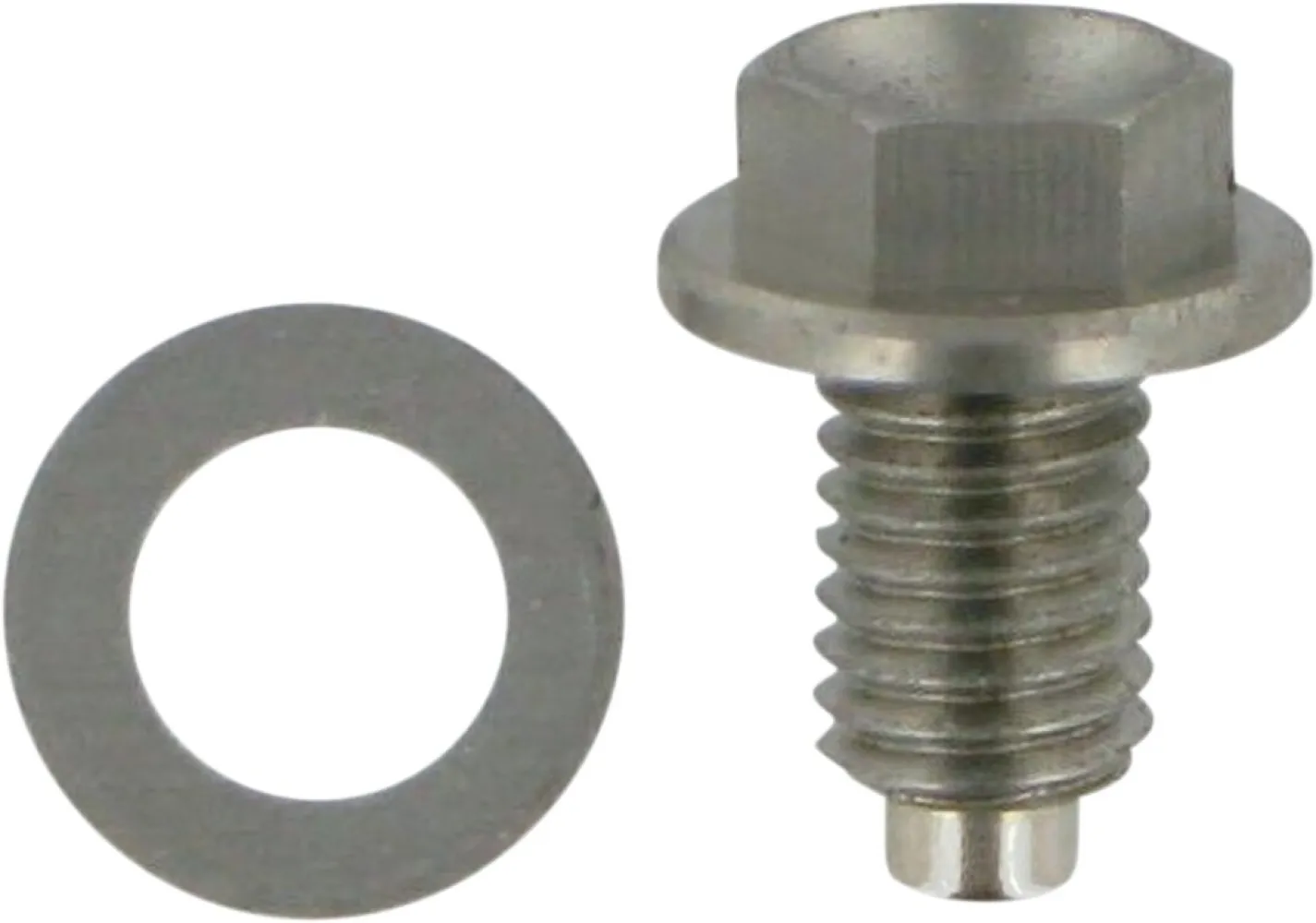 MOOSE OFFROAD HARD-PARTS - DRAIN PLUG MAGNETIC SLVR - 09200044