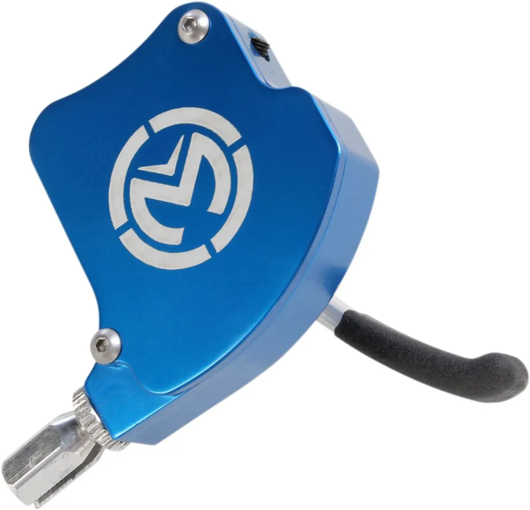 MOOSE OFFROAD HARD-PARTS - ATV THUMB THROTTLE-BLUE - M78001