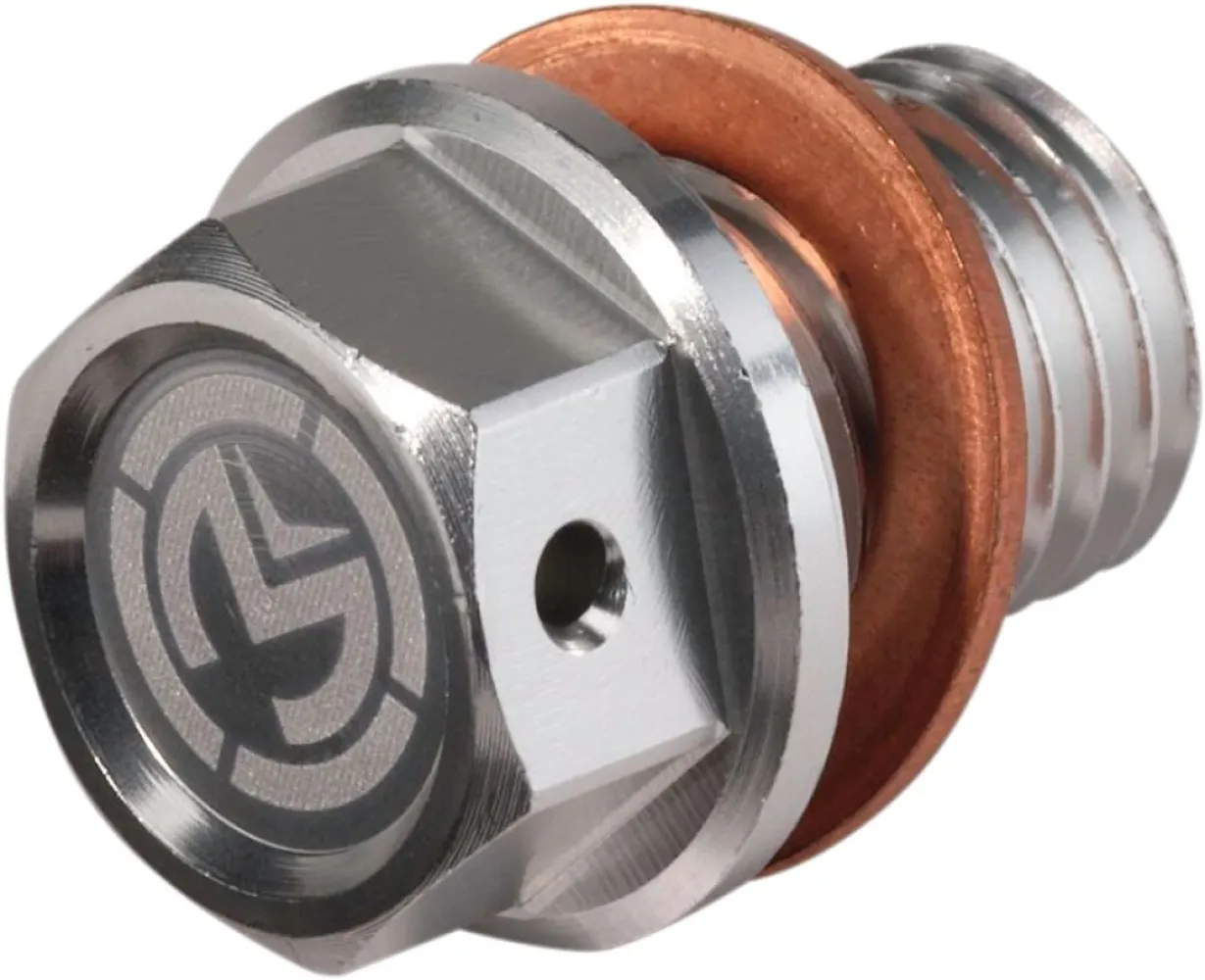 MOOSE OFFROAD HARD-PARTS - DRAIN PLUG MAGNETIC SLVR - 09200189