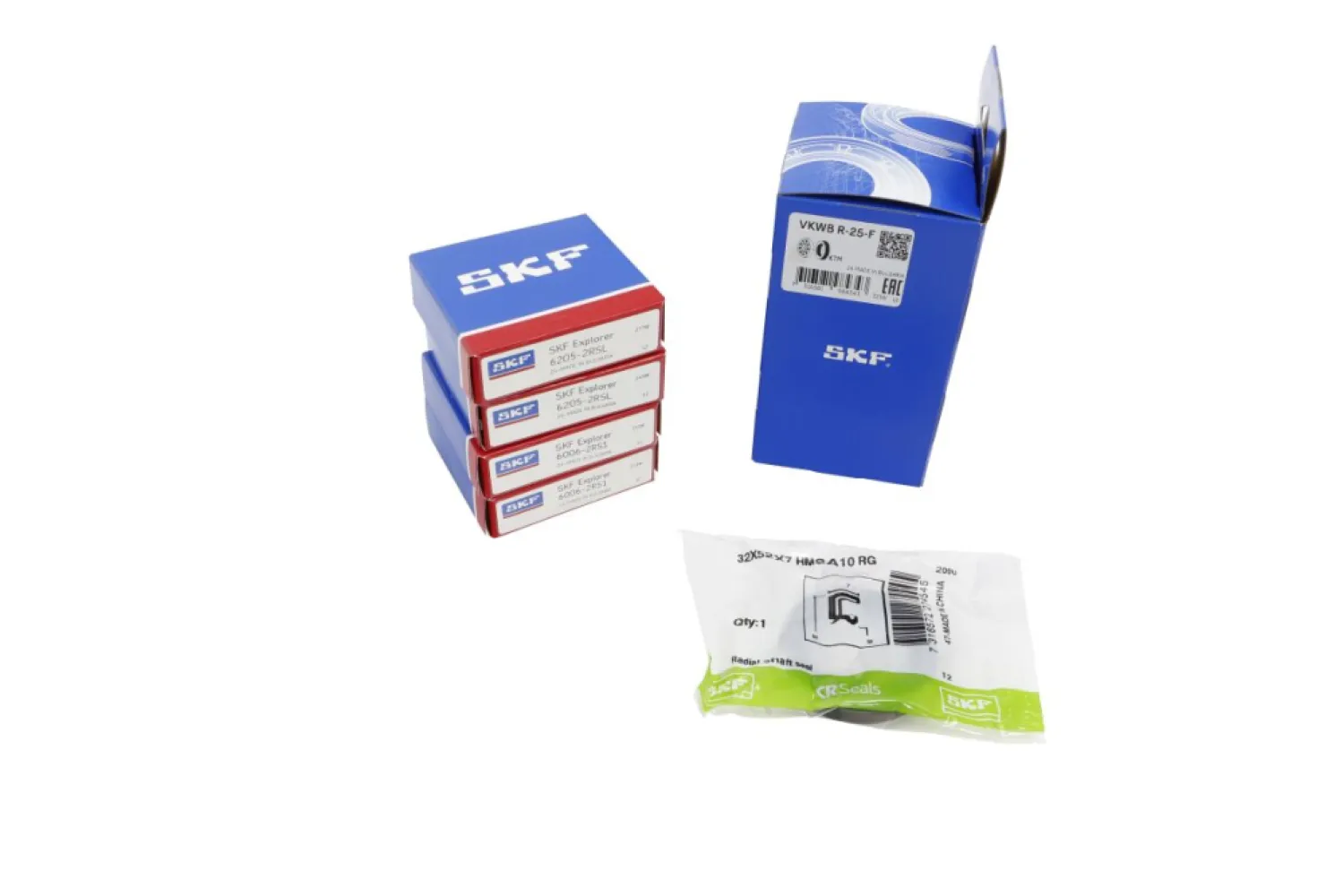 SKF - WHEEL BRG KT OE +SEALS RR - 02220718