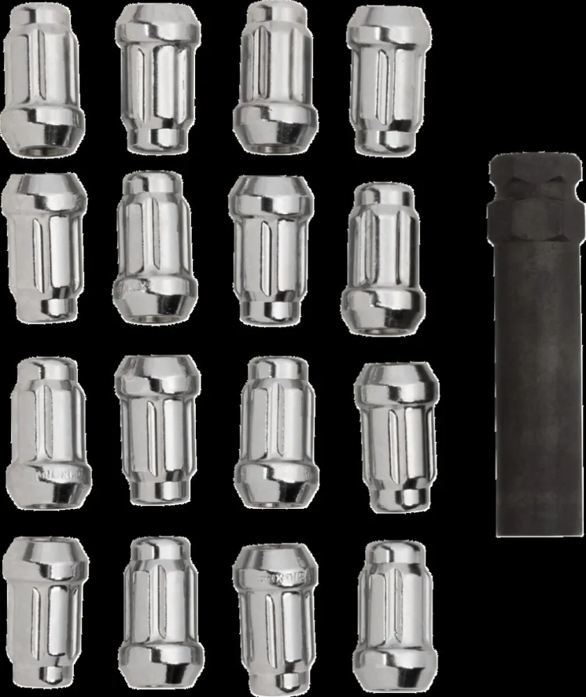 MOOSE OFFROAD FOUR WHEEL - LUGNT 10MM SPLND CHR 16PK - 02230218