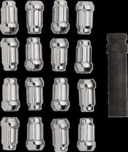 MOOSE OFFROAD FOUR WHEEL - LUGNT 10MM SPLND CHR 16PK - 02230218
